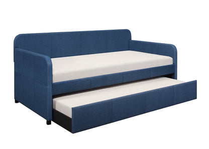 Fatimah Blue Daybed with Trundle - SET | SH450BLU-A | SH450BLU-B - Bien Home Furniture &amp; Electronics