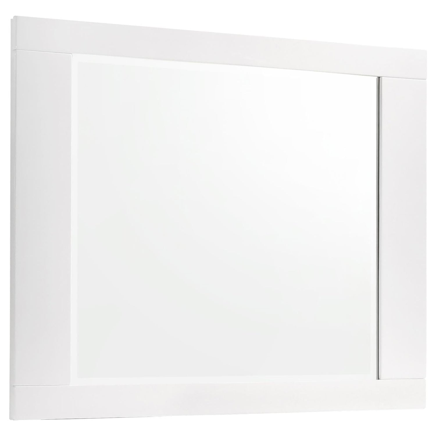 Felicity Panel Bedroom Set Glossy White - 203501KE-S5 - Bien Home Furniture &amp; Electronics