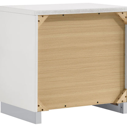 Felicity Panel Bedroom Set Glossy White - 203501Q-S5 - Bien Home Furniture &amp; Electronics