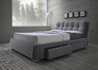 Fenbrook California King Tufted Upholstered Storage Bed Gray - 300523KW - Bien Home Furniture & Electronics