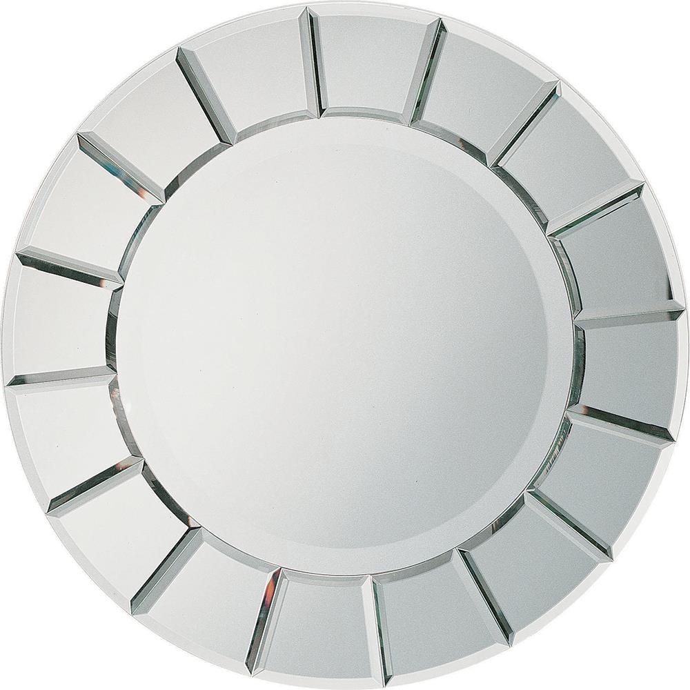 Fez Silver Round Sun-Shaped Mirror - 8637 - Bien Home Furniture &amp; Electronics
