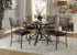 Fideo Brown/Gray Round Dining Set - SET | 5606-45RD | 5606S(2) - Bien Home Furniture & Electronics