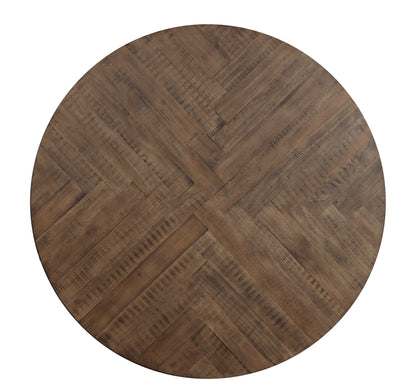 Fideo Brown/Gray Round Dining Table - 5606-45RD - Bien Home Furniture &amp; Electronics