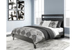Finch Black/Brown Queen Panel Platform Bed - SET | EB3392-113 | EB3392-157 - Bien Home Furniture & Electronics