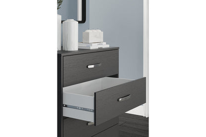 Finch Black Chest of Drawers - EB3392-245 - Bien Home Furniture &amp; Electronics