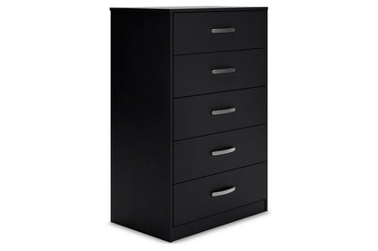 Finch Black Chest of Drawers - EB3392-245 - Bien Home Furniture &amp; Electronics