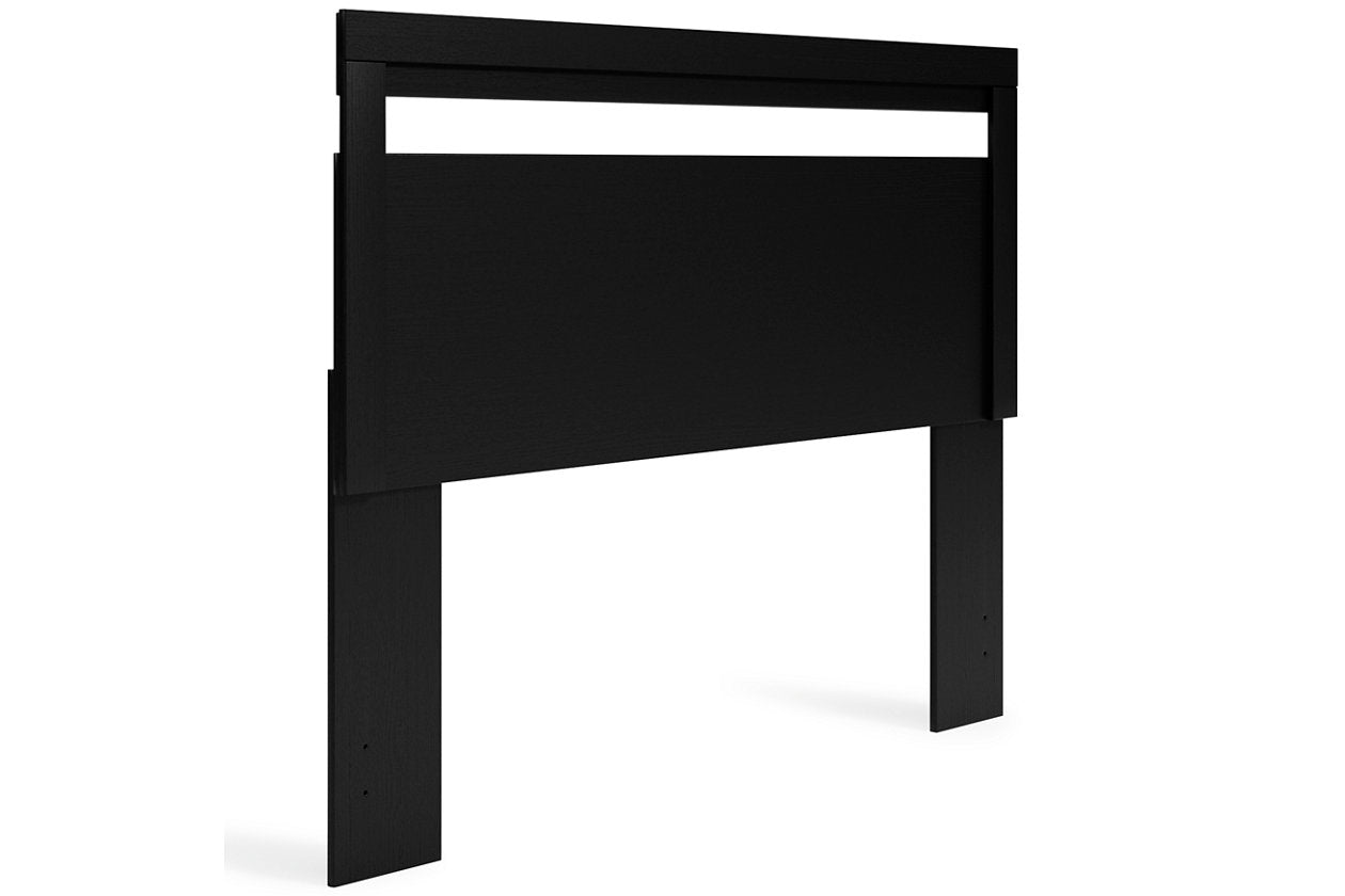 Finch Black Queen Panel Headboard - EB3392-157 - Bien Home Furniture &amp; Electronics