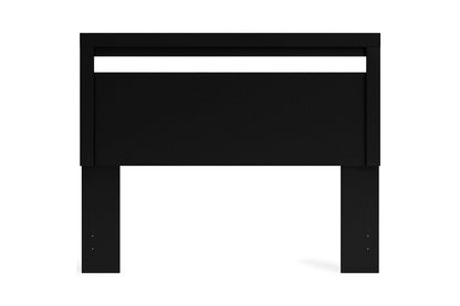 Finch Black Queen Panel Headboard - EB3392-157 - Bien Home Furniture &amp; Electronics