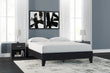 Finch Black Queen Platform Bed - EB3392-113 - Bien Home Furniture & Electronics