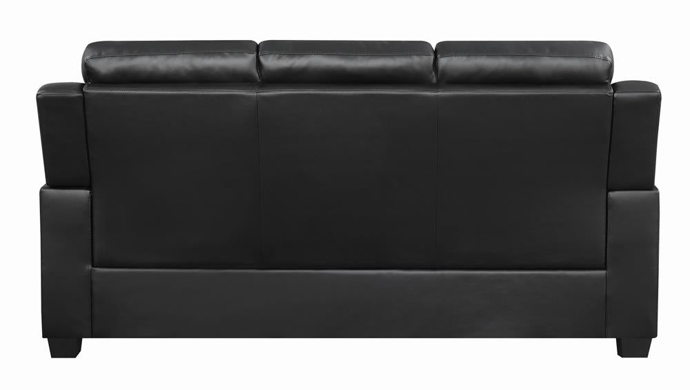 Finley Tufted Upholstered Sofa Black - 506551 - Bien Home Furniture &amp; Electronics