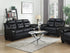 Finley Upholstered Pillow Top Arm Living Room Set Black - 506551-S2 - Bien Home Furniture & Electronics