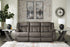 First Base Gunmetal Reclining Sofa - 6880488 - Bien Home Furniture & Electronics