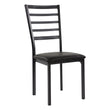 Flannery Black/Brown Side Chair, Set of 4 - 5038S - Bien Home Furniture & Electronics