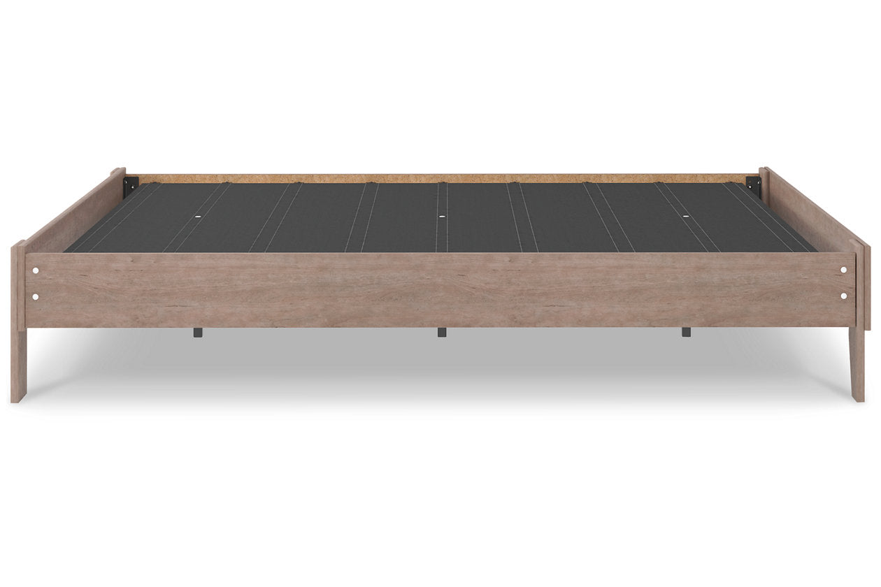 Flannia Gray Queen Platform Bed - EB2520-113 - Bien Home Furniture &amp; Electronics