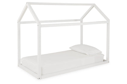 Flannibrook White Twin House Bed Frame - B082-261 - Bien Home Furniture &amp; Electronics