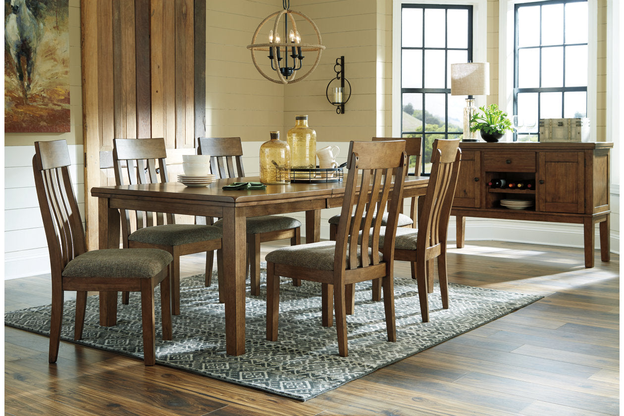 Flaybern Brown Dining Table - D595-35 - Bien Home Furniture &amp; Electronics
