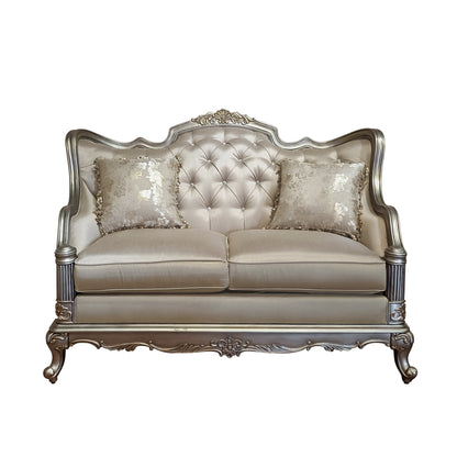 Florentina Taupe Loveseat - 8412-2 - Bien Home Furniture &amp; Electronics