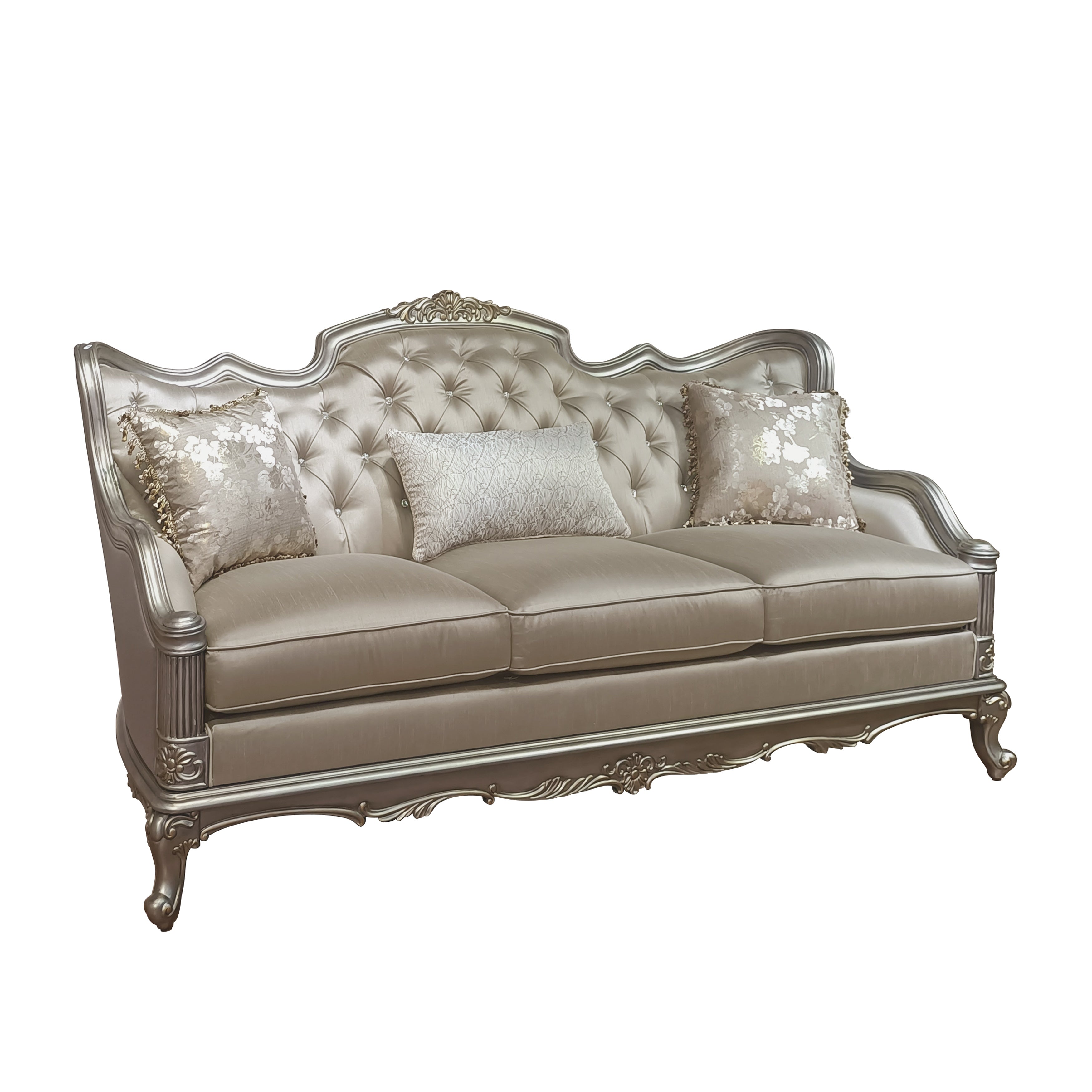 Florentina Taupe Sofa - 8412-3 - Bien Home Furniture &amp; Electronics