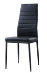 Florian Black Side Chair, Set of 2 - 5538BKS - Bien Home Furniture & Electronics
