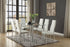 Florian White Dining Set - SET | 5538W | 5538WG | 5538WS(2) - Bien Home Furniture & Electronics