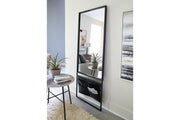 Floxville Black Floor Mirror - A8010297 - Bien Home Furniture & Electronics