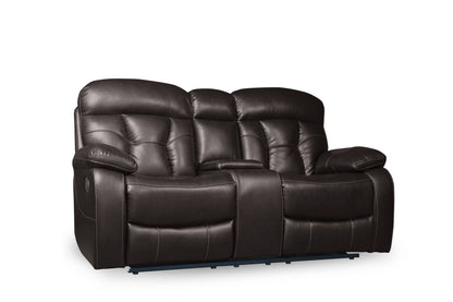 Floyd Brown Power Double Reclining Loveseat - SH3216-2PW - Bien Home Furniture &amp; Electronics