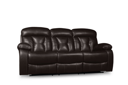 Floyd Brown Power Double Reclining Sofa - SH3216-3PW - Bien Home Furniture &amp; Electronics
