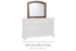 Flynnter Medium Brown Bedroom Mirror (Mirror Only) - B719-36 - Bien Home Furniture & Electronics