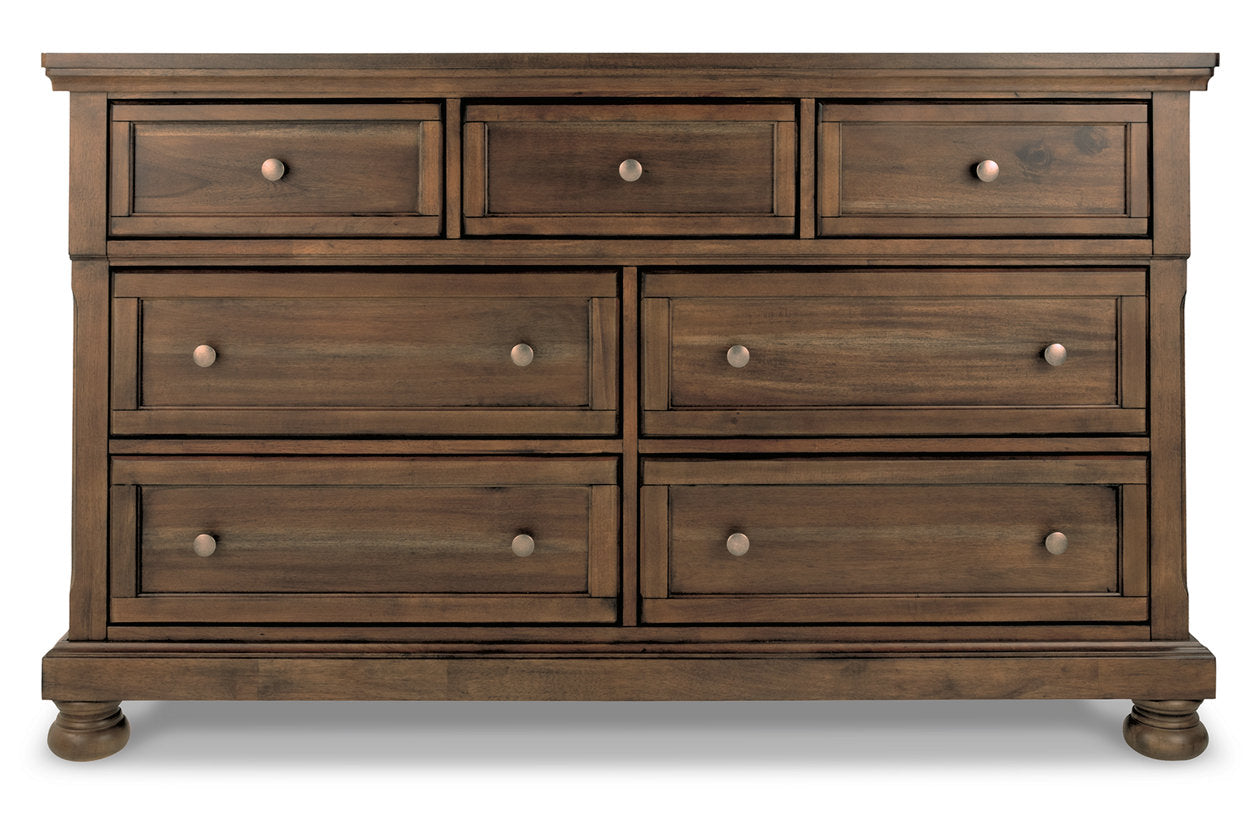 Flynnter Medium Brown Dresser - B719-31 - Bien Home Furniture &amp; Electronics