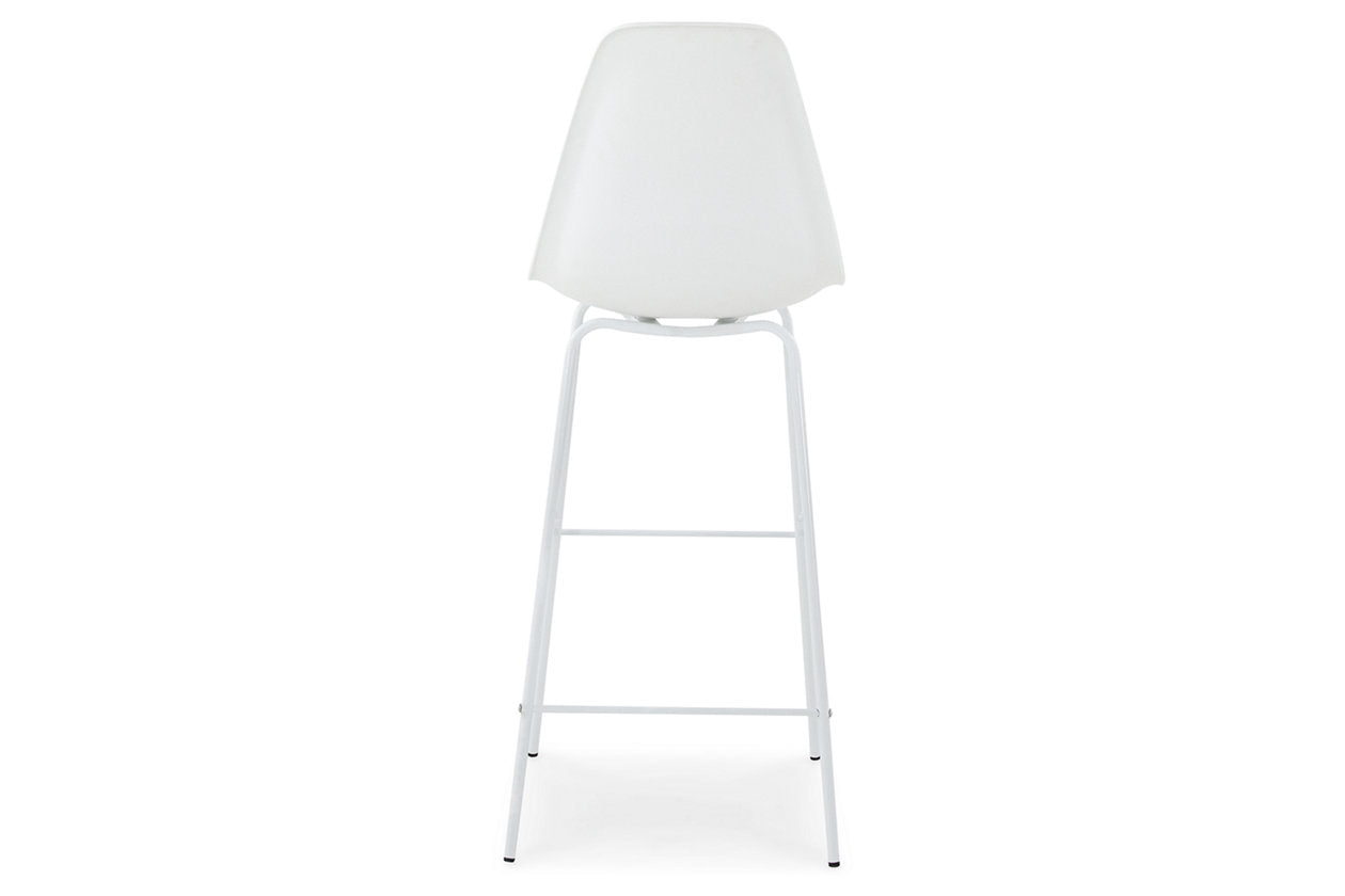 Forestead White Bar Height Barstool, Set of 2 - D130-230 - Bien Home Furniture &amp; Electronics
