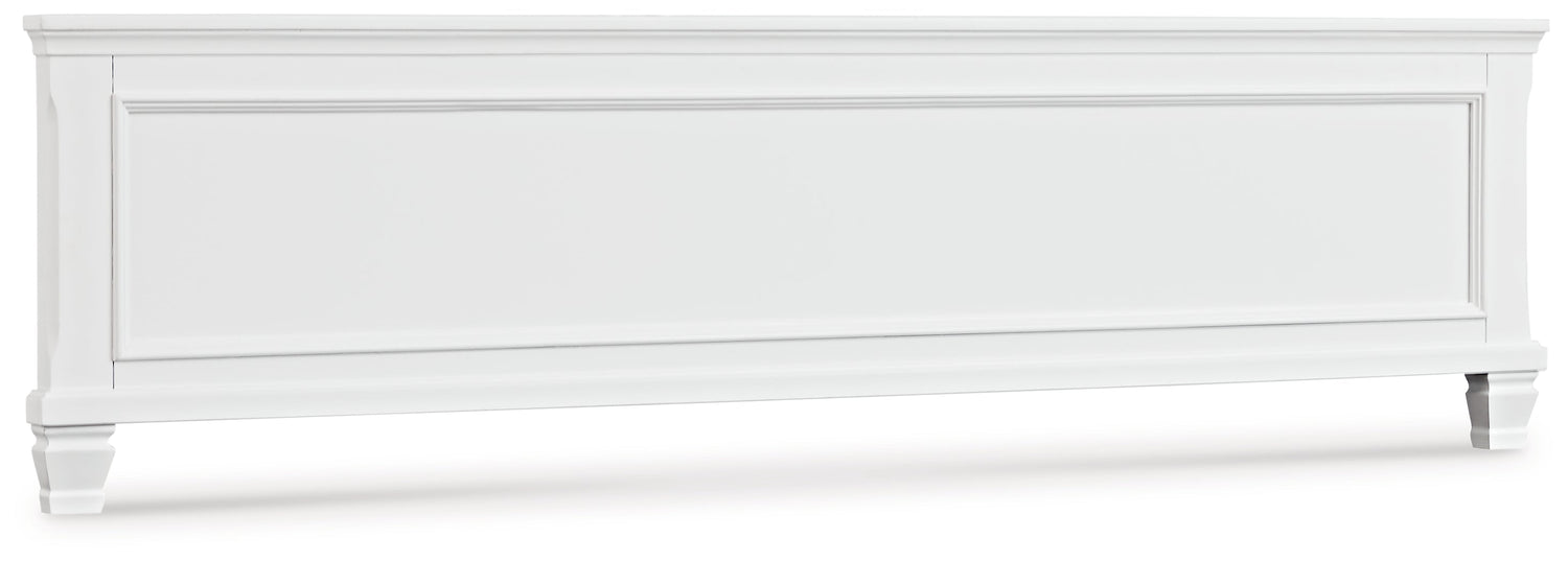 Fortman White King/California King Panel Footboard - B680-56 - Bien Home Furniture &amp; Electronics