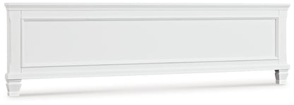 Fortman White King/California King Panel Footboard - B680-56 - Bien Home Furniture &amp; Electronics