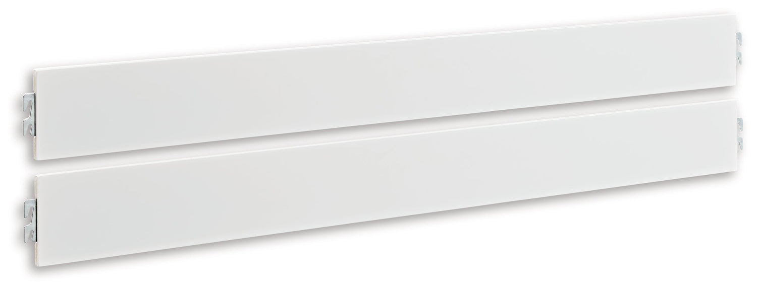 Fortman White Queen/King Panel Rails - B680-97 - Bien Home Furniture &amp; Electronics