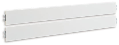 Fortman White Queen/King Panel Rails - B680-97 - Bien Home Furniture &amp; Electronics