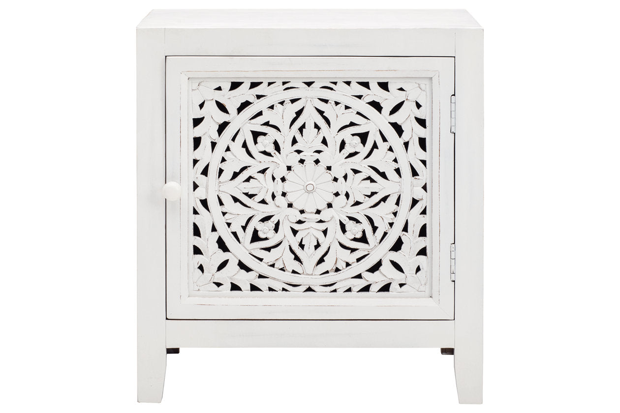 Fossil Ridge White Accent Cabinet - A4000008 - Bien Home Furniture &amp; Electronics