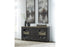 Foyland Black/Brown Dining Server - D989-60 - Bien Home Furniture & Electronics
