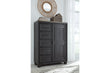 Foyland Black/Brown Door Chest - B989-48 - Bien Home Furniture & Electronics