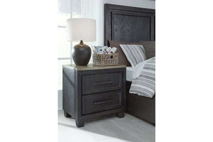 Foyland Black/Brown Nightstand - B989-92 - Bien Home Furniture &amp; Electronics