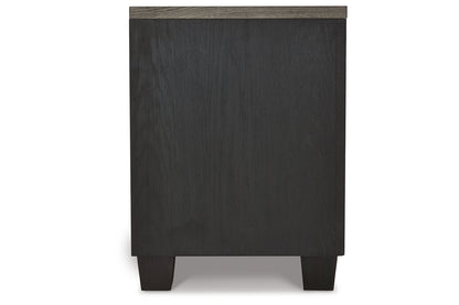 Foyland Black/Brown Nightstand - B989-92 - Bien Home Furniture &amp; Electronics