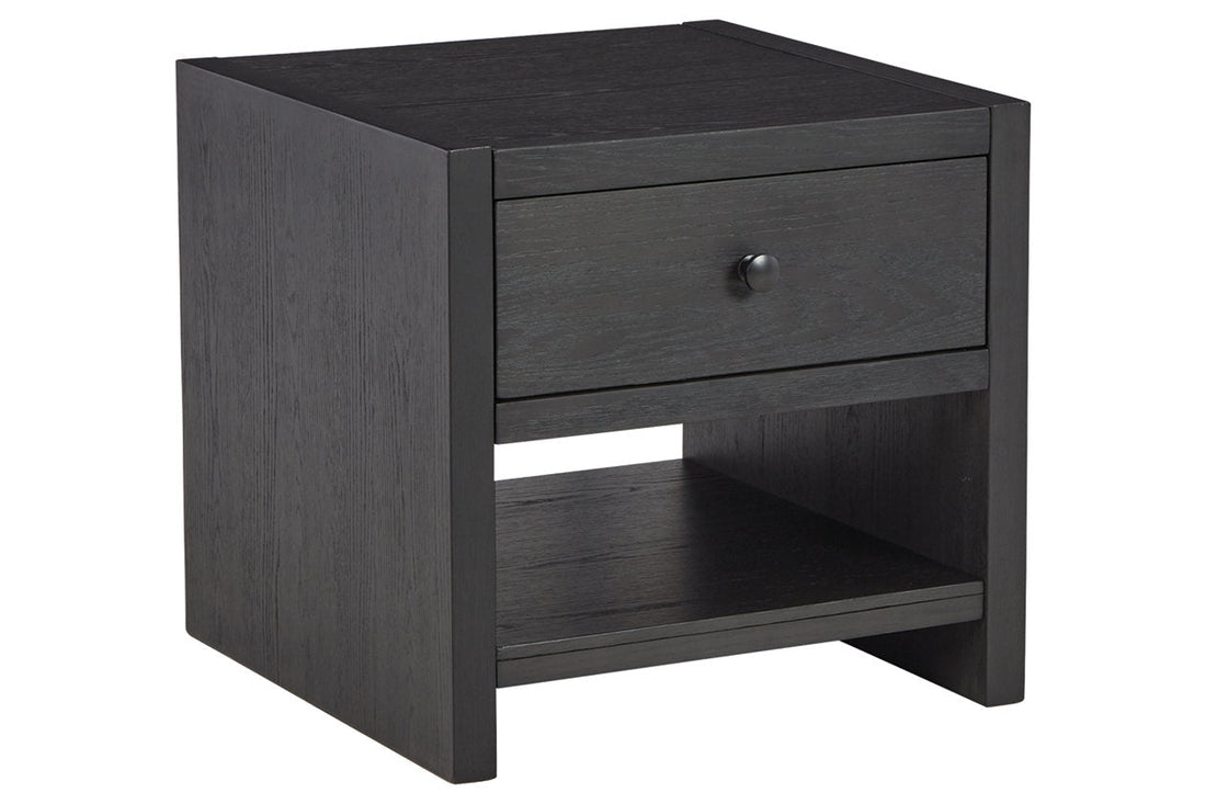 Foyland Black End Table - T989-2 - Bien Home Furniture &amp; Electronics
