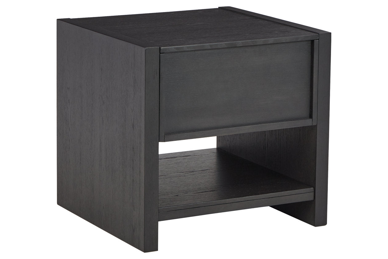 Foyland Black End Table - T989-2 - Bien Home Furniture &amp; Electronics