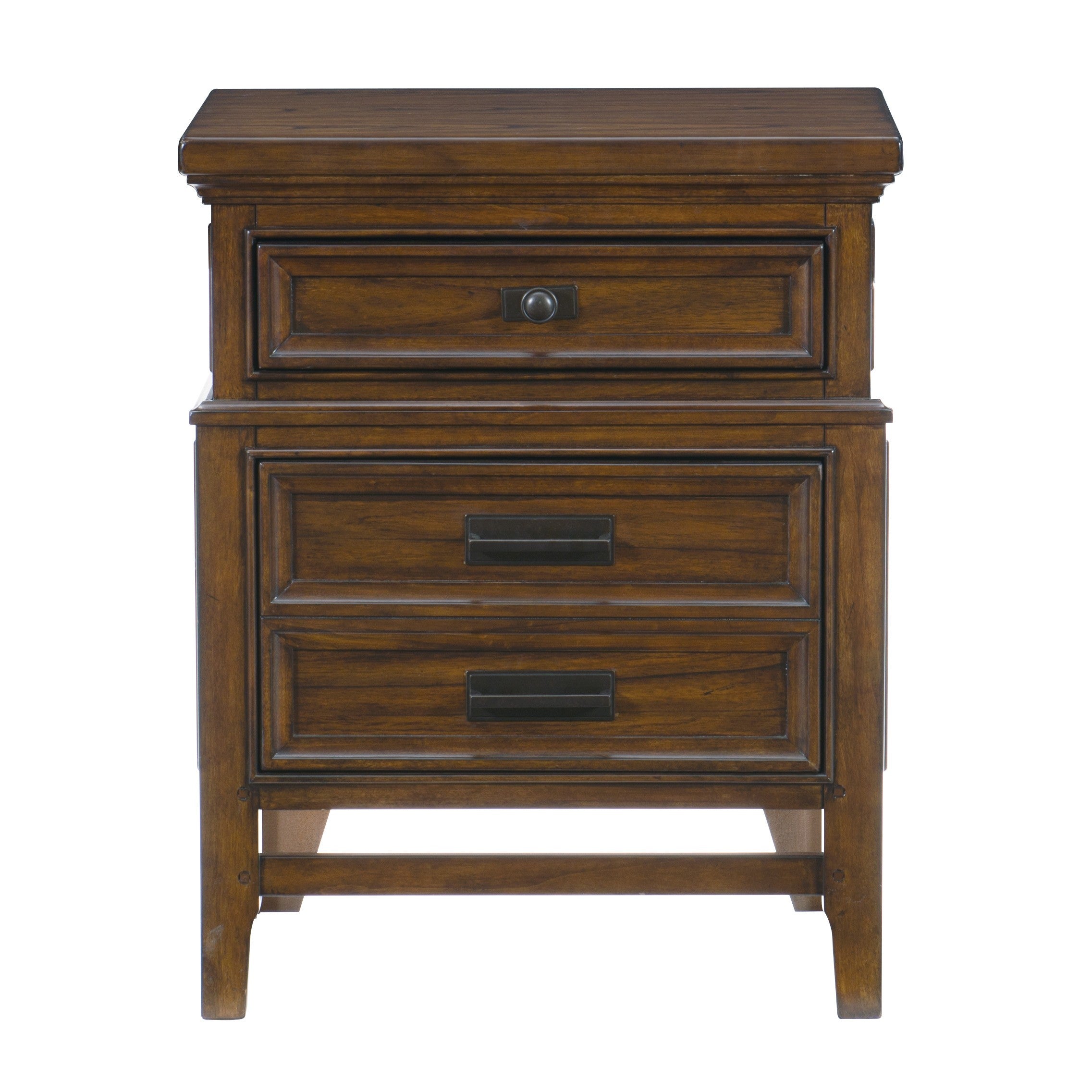 Frazier Park Brown Cherry Nightstand - 1649-4 - Bien Home Furniture &amp; Electronics