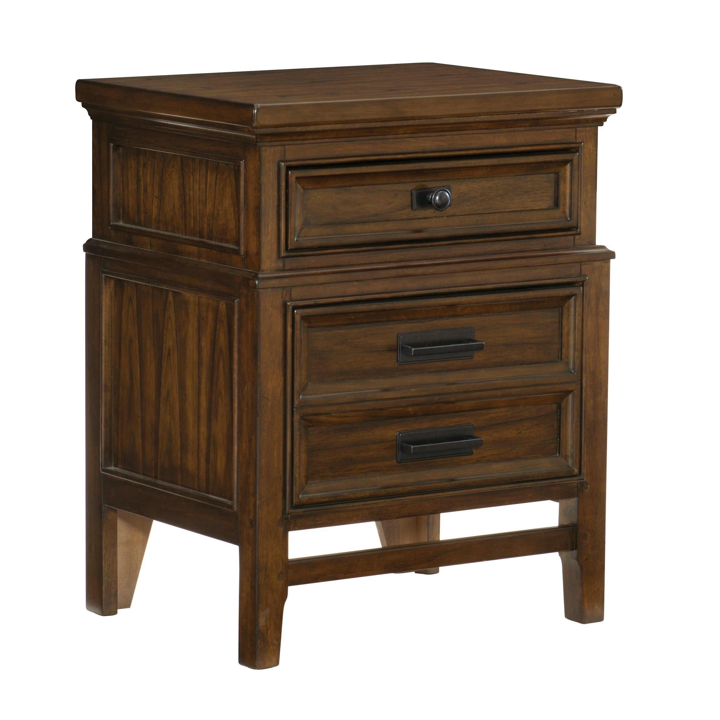 Frazier Park Brown Cherry Nightstand - 1649-4 - Bien Home Furniture &amp; Electronics