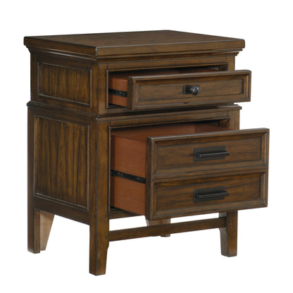 Frazier Park Brown Cherry Nightstand - 1649-4 - Bien Home Furniture &amp; Electronics