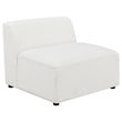 Freddie Pearl Upholstered Tight Back Armless Chair - 551641 - Bien Home Furniture & Electronics