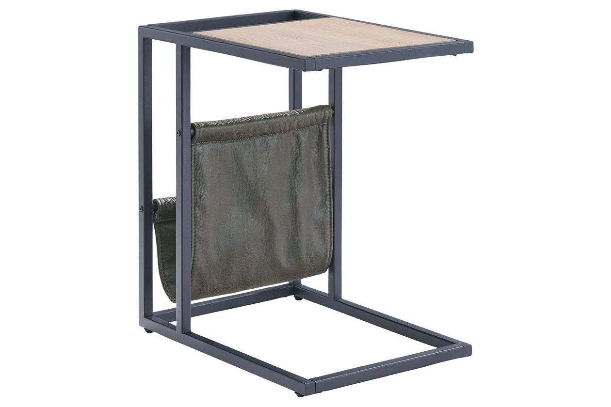 Freslowe Light Brown/Black Chairside End Table - T931-107 - Bien Home Furniture &amp; Electronics