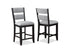Frey Black/Gray Counter Height Chair, Set of 2 - 2716S-24 - Bien Home Furniture & Electronics