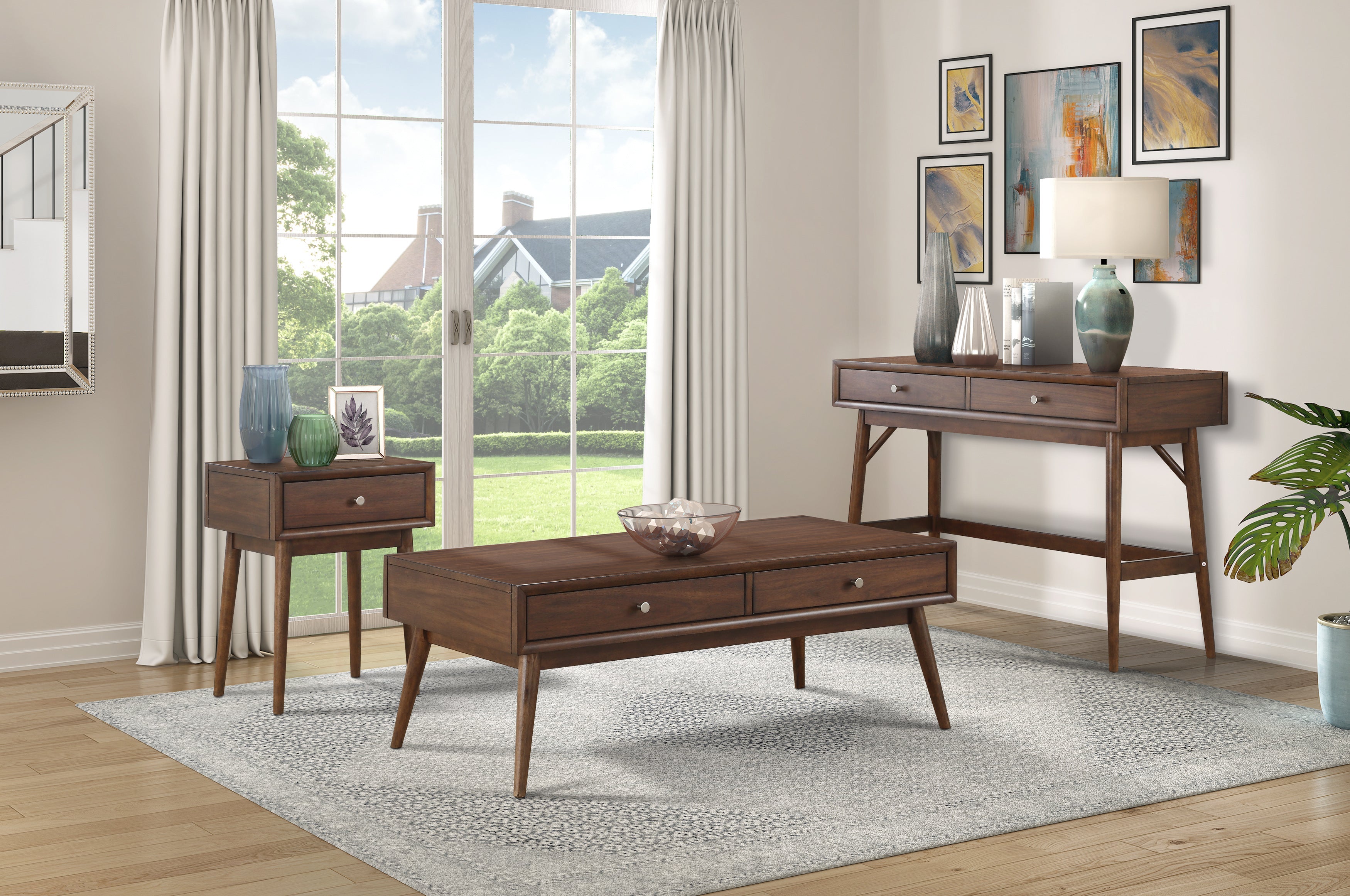 Frolic Brown Coffee Table - 3590-30 - Bien Home Furniture &amp; Electronics