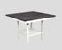 Fulton Chalk/White Counter Height Table - 2727CG-T-4848 - Bien Home Furniture & Electronics