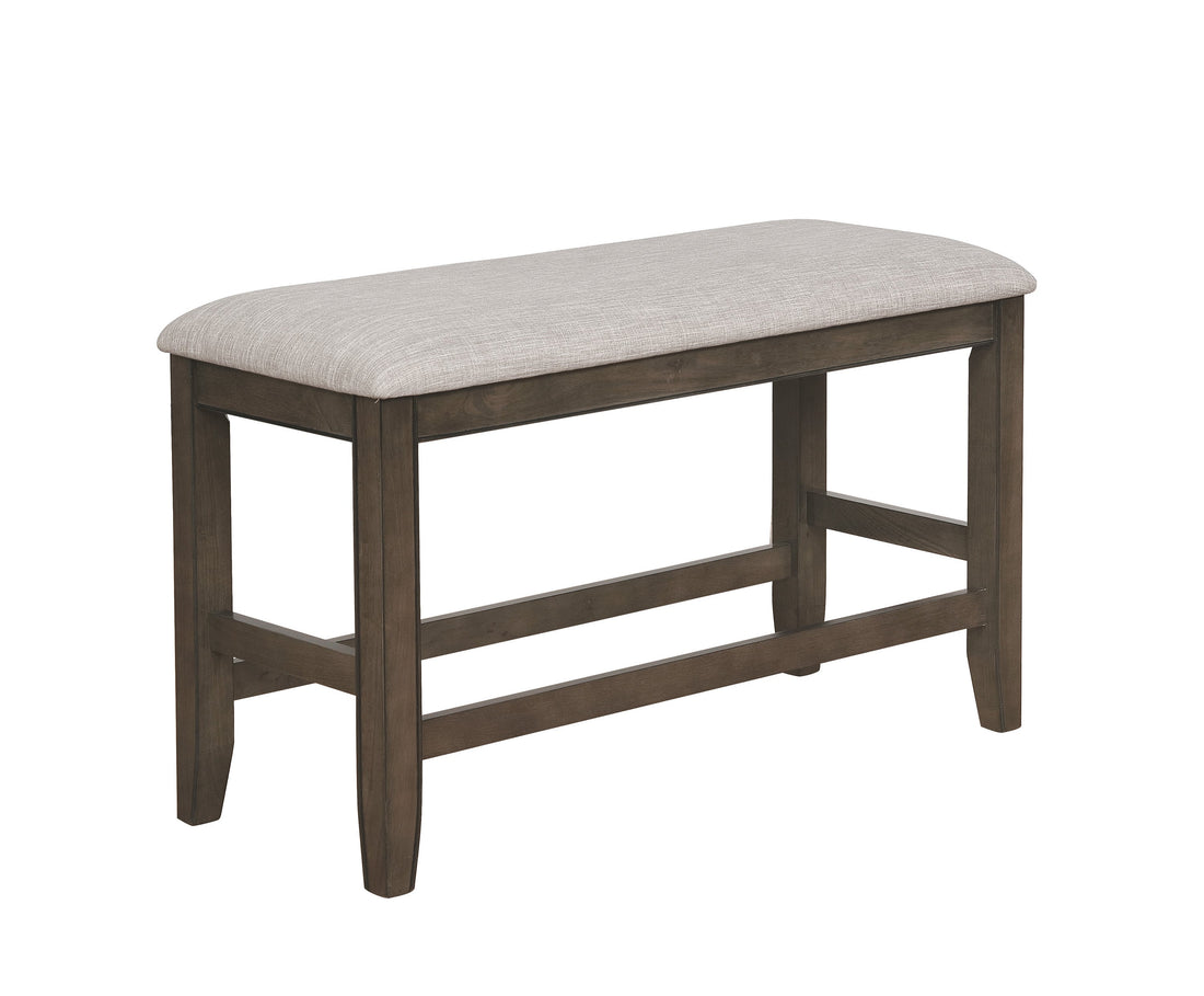 Fulton Gray Counter Height Bench - 2727GY-BENCH - Bien Home Furniture &amp; Electronics